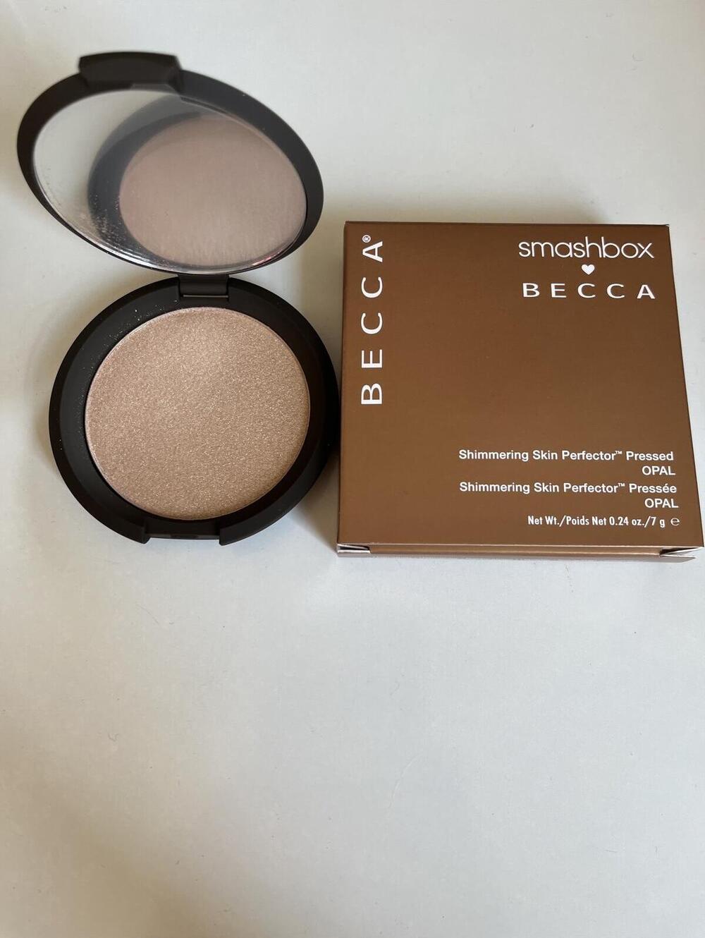 Smashbox x Becca Shimmering Skin Perfector Pressed OPAL 0.24oz/7g NIB